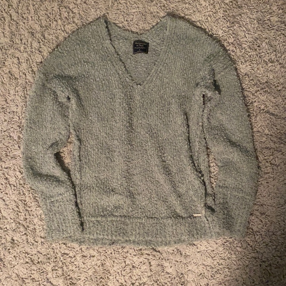 Green Abercrombie sweater